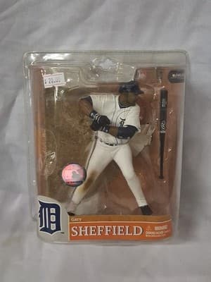 MCFARLANE MLB SERIES 20 GARY SHEFFIELD Home Jersey, Detroit Tigers