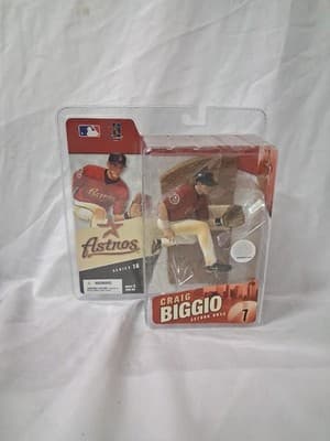 2006 Houston Astros Craig Biggio #7 Red Variant Jersey McFarlane MLB Series 16