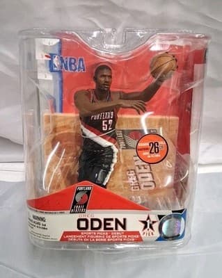 NBA Series 14 Greg Oden #52, Portland Trailblazers, NEW, McFarlane Toys 1st Pick