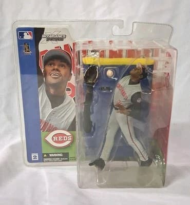 McFarlane Sportspicks MLB Series 2 Ken Griffey Jr Cincinnati Reds Gray Jersey