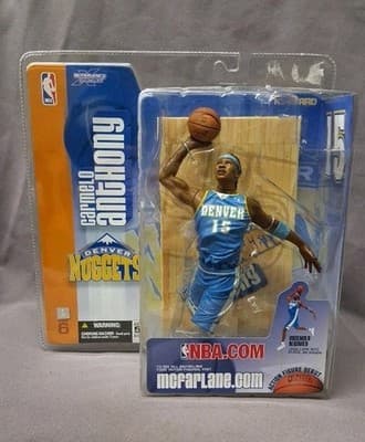 Carmelo Anthony Nuggets NBA Series 6 McFarlane Figure Sealed