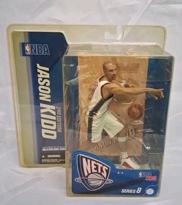 McFarlane NBA #5 Jason Kidd New Jersey Nets Action Figure Series 8 New