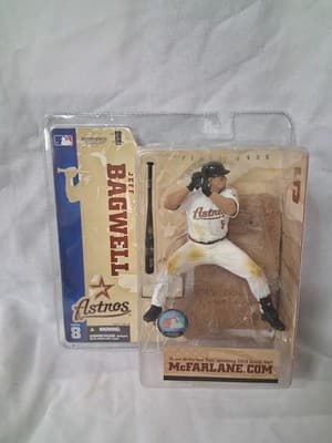 McFarlane MLB Series 8 Jeff Bagwell Chase Variant White Astros Action Figure🔥⚾️