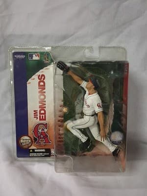 McFarlane Sportspicks Jim Edmonds Cardinals Angels Retro Variant