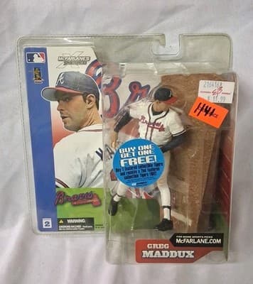 MLB McFarlane's Sportspicks Greg Maddox Atlanta Braves