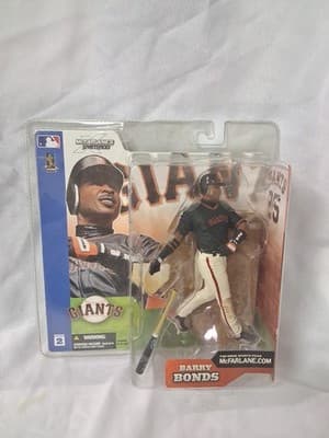 Barry Bonds SF Giants Action Figure McFarlane Sportspicks 2002 MLB Baseball