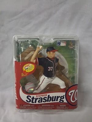 SEALED 2013 MCFARLANE STEPHEN STRASBURG WASHINGTON NATIONALS SERIES 31 FIGURE