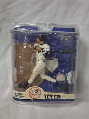 Derek Jeter McFarlane MLB Series 22 New York Yankees Pinstripe Jersey