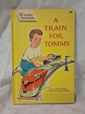 A Train For Tommy Easy Reader By Edith Tarcov Wonder Books 1962 Ex-Library