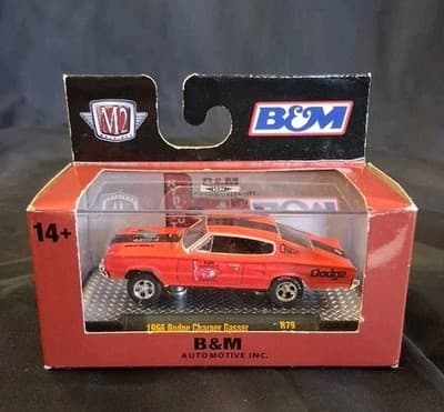 1/64th M2 Machines Auto Thentics R79 B&M 1966 Dodge Charger Gasser