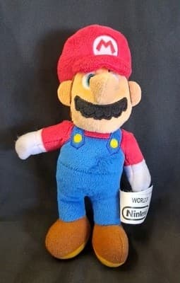 Mario 8" Plush World of Nintendo Stuffed Collectible Toy
