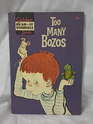 Vintage Children's Book ~ TOO MANY BOZOS ~ Lilian Moore ~ Susan Perl