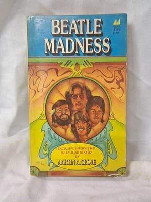 Beatle Madness pb Martin A. Grove 1978 1st Print 1st ed Manor Books ID:78272