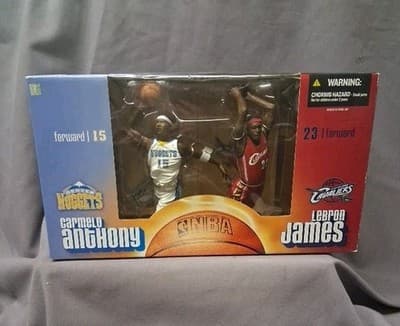 McFarlane Carmelo Anthony & Lebron James Figures NIB. New. Mcfarlane's Propicks