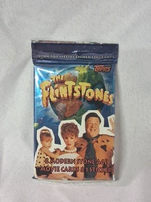 THE FLINTSTONES MOVIE - 1993 TOPPS PACK Of CARDS - UNOPENED