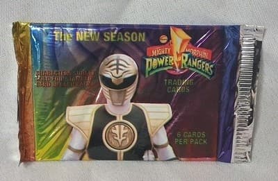 Mighty Morphin Power Rangers /The New Season Trading Cards/6 cards per pack 1994