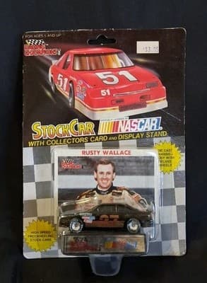 1990 Racing Champions 1:64 Series 1 Rusty Wallace #27 Earnhardt Back