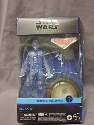 Star Wars The Black Series Hologram Han Solo 6" Action Figure