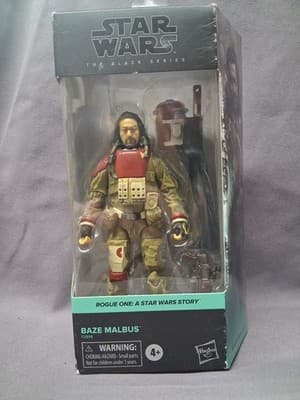 Star Wars The Black Series ( Rogue One ) Baze Malbus 6 inch Action Figure 05 NEW