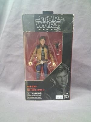 Hasbro Star Wars Han Solo Action Figure The Black Series