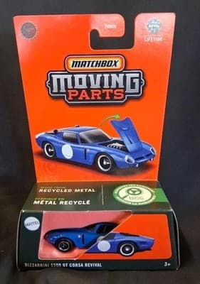 BIZZARRINI 5300 GT CORSA REVIVAL - Matchbox Moving Parts - 1:64 SCALE