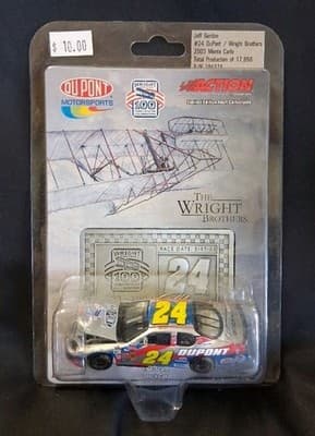 NEW 2003 JEFF GORDON DUPONT WRIGHT BROTHERS #24 CHEVROLET MONTE CARLO 1/64