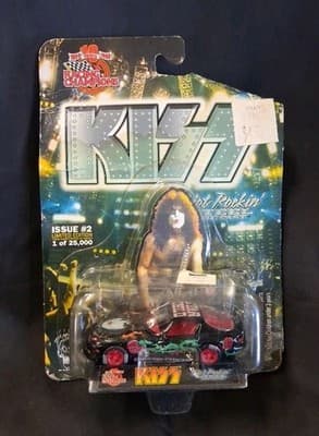 1998 Racing Champions KISS Hot Rockin' Steel Die Cast Car Issue #2 Paul Stanley