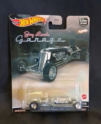 2022 Hot Wheels Jay Leno Tank Car (Silver) Car Culture Jay Leno‘s Garage Premium