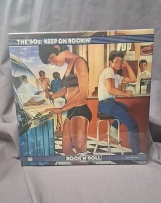 SEALED ~ THE 60'S KEEP ON ROCKIN" VARIOUS TIME LIFE 2 LP RECORD ALBUM SET LOW$