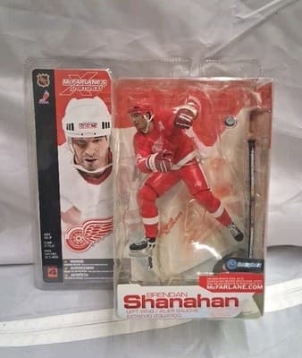 McFarlane NHL Series 4 Brendan Shanahan - Red Wings (Red) (Chase) Figure