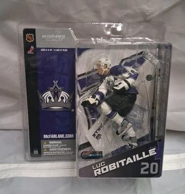 Luc Robitaille Los Angeles Kings #20 NHL Series 8 Action Figure McFarlane 2004