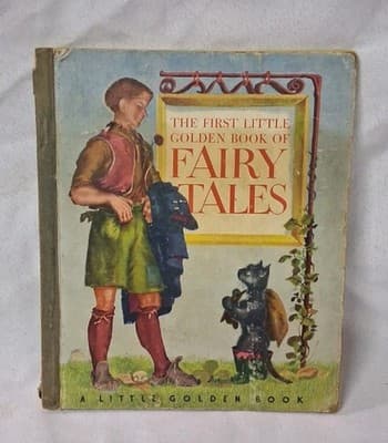 FIRST LITTLE GOLDEN BOOK OF FAIRY TALES~1st ed. Rough Copy 1946 children's Book