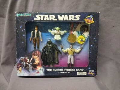 Star Wars: The Empire Strikes Back - 4 Piece Bend ‘Ems Gift Set - Yoda, Han Solo