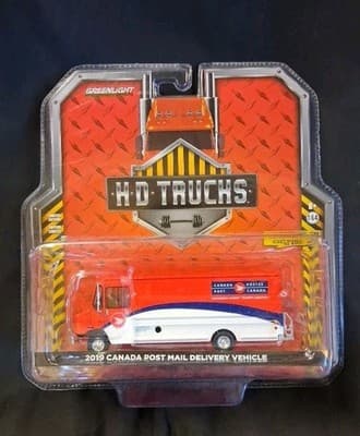 GREENLIGHT COLLECTIBLES 1/64 - DELIVERY VAN MAIL DELIVERY VEHICLE CANADIAN POST