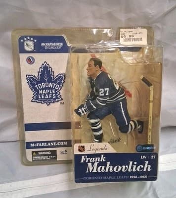 Frank Mahovlich NHL Legends Series 1 Toronto Maple Leafs McFarlane 2004 Hockey