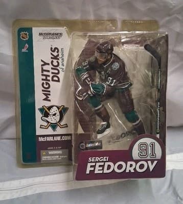 Mighty Ducks SERGEI FEDOROV NHL 9