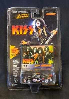Johnny Lightning KISS PAUL STANLEY Die-Cast Car with Bonus Photo Card #33