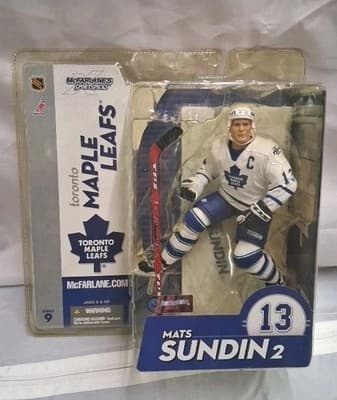 McFarlane Mats Sundin 2 #13 Toronto Maple Leafs NHL Hockey 2004 Series 9 Figure