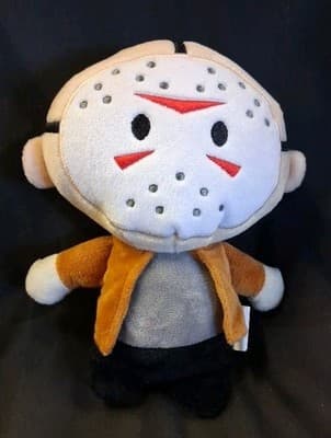 Jason Vorhees Friday The 13th Dog Toy Halloween Plush Squeaker 8" Horror
