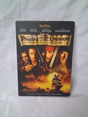 Pirates Of The Caribbean: The Curse of the Black Pearl-(DVD/2003)-2 Disc