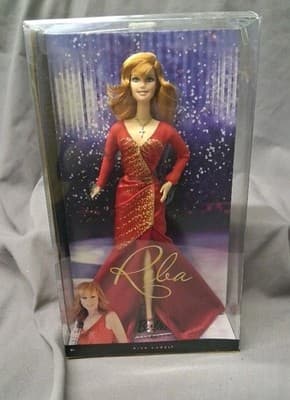 Barbie Collection Pink Label Reba McEntire Barbe "Fancy" Red Dress NEW IN BOX