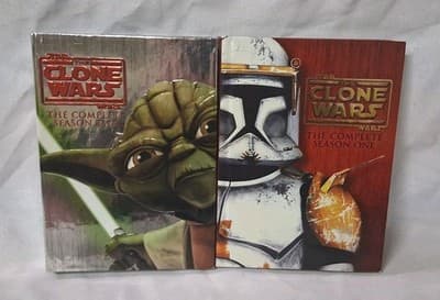 Star Wars: The Clone Wars The Complete Season One (1) And Two (2) DVD