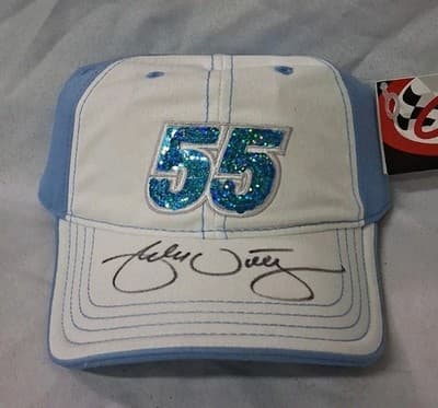 Rare Color NASCAR Michael Waltrip Autographed Baseball Cap NWT Chase Authentics