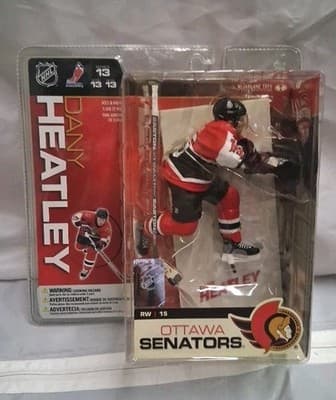 NHL Ice Hockey # 13 Ottawa Senators Dany Heatley Action Figure New & Sealed