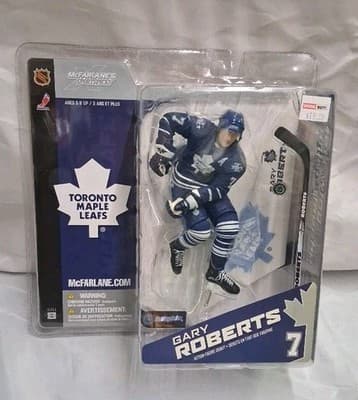 Gary Roberts # 7 Toronto Maple Leafs McFarlane Sportspicks Series 8 NHL