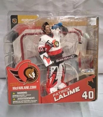 NHL McFarlane Patrick Lalime Goalie Series 8 Ottawa Senators 2004