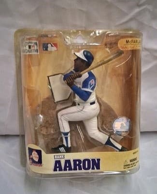 McFARLANE ACTION FIGURE - Hank Aaron- Cooperstown Collection Series 5