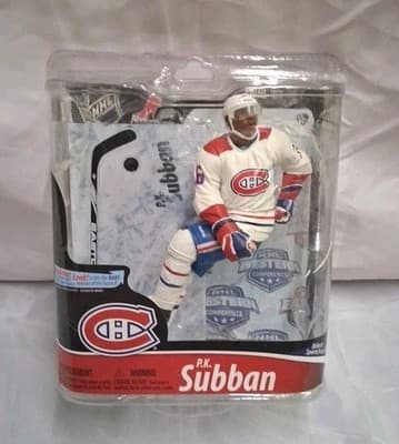 Mcfarlane Nhl P.K Subban Montreal Canadians Exclusive 2760/3000 Figure.RARE