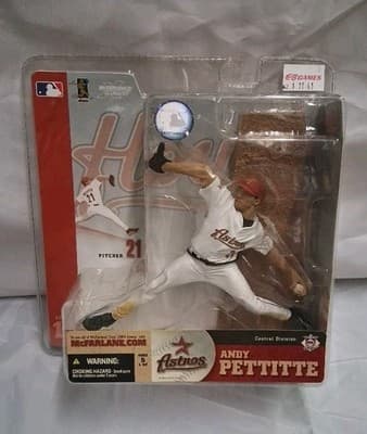 McFarlane🔥Series 10🔥MLB🔥Andy Pettitte🔥HOUSTON ASTROS🔥White Jersey