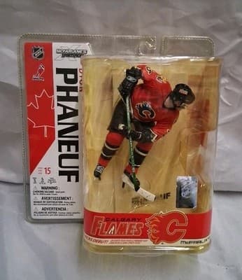 NHL Calgary Flames Dion Phaneuf Hockey Player Collectable Figure National League